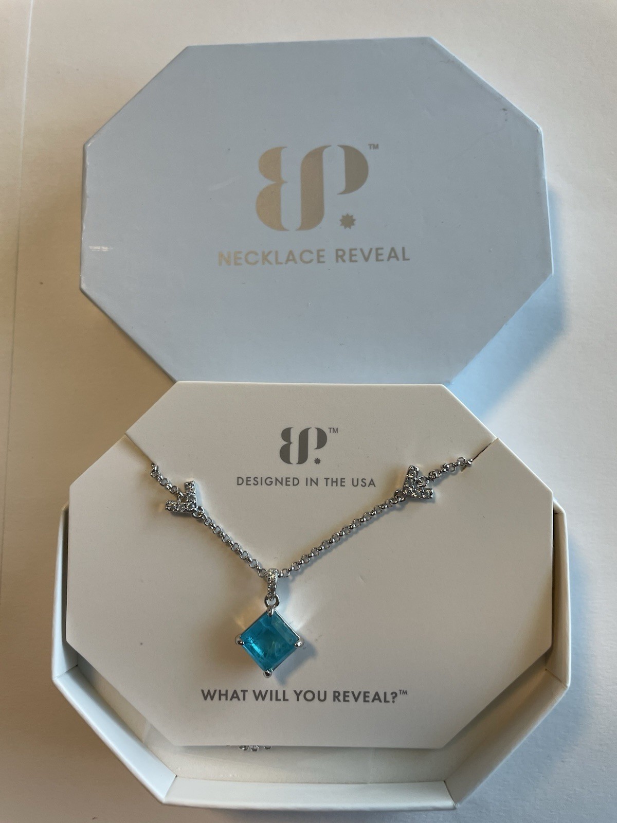 Bomb Party Necklace – NK40660 A Floral Dream – CCS Blue Topaz to Rhodolite RP