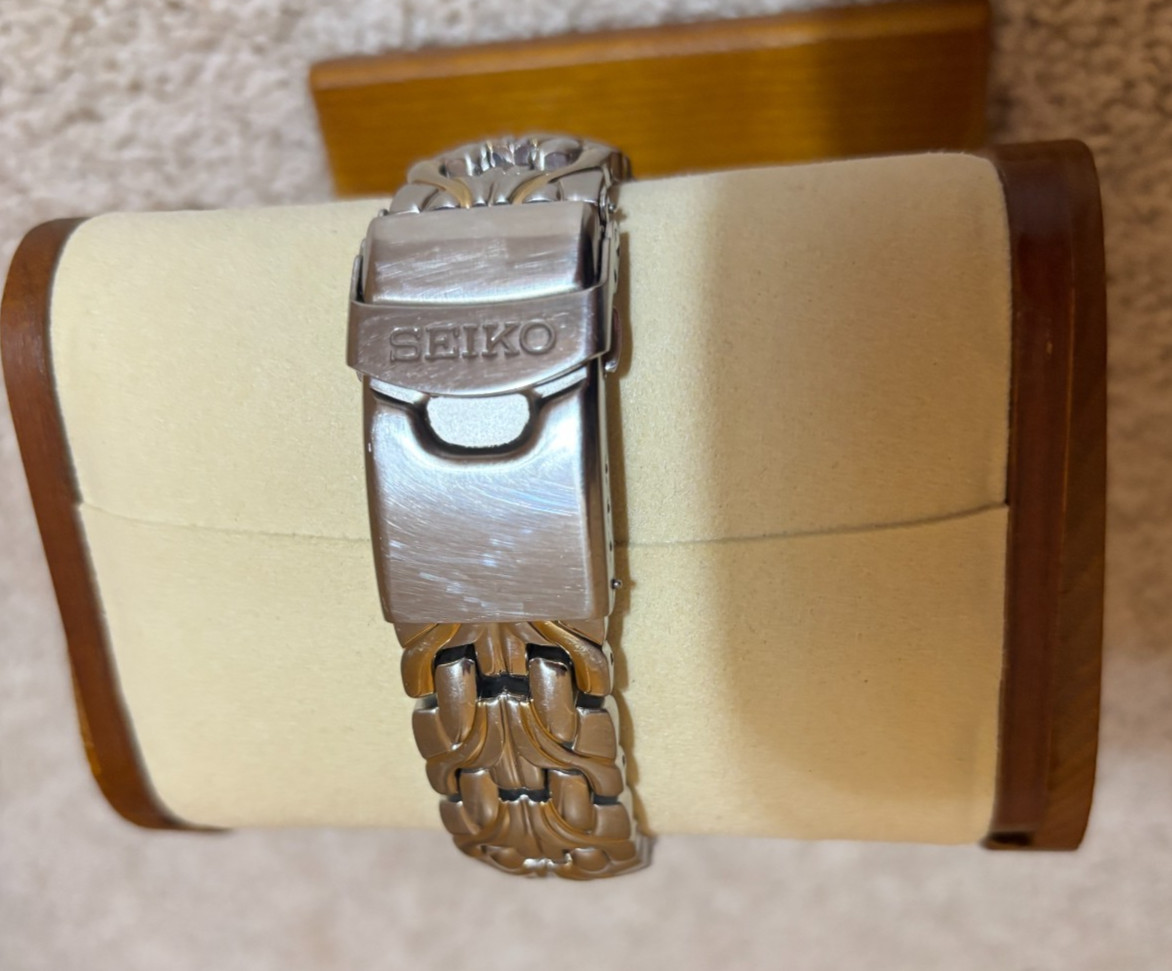 Seiko #SSC138 Solar Powered Alarm Chronograph w/new capacitor on Nov. 2025