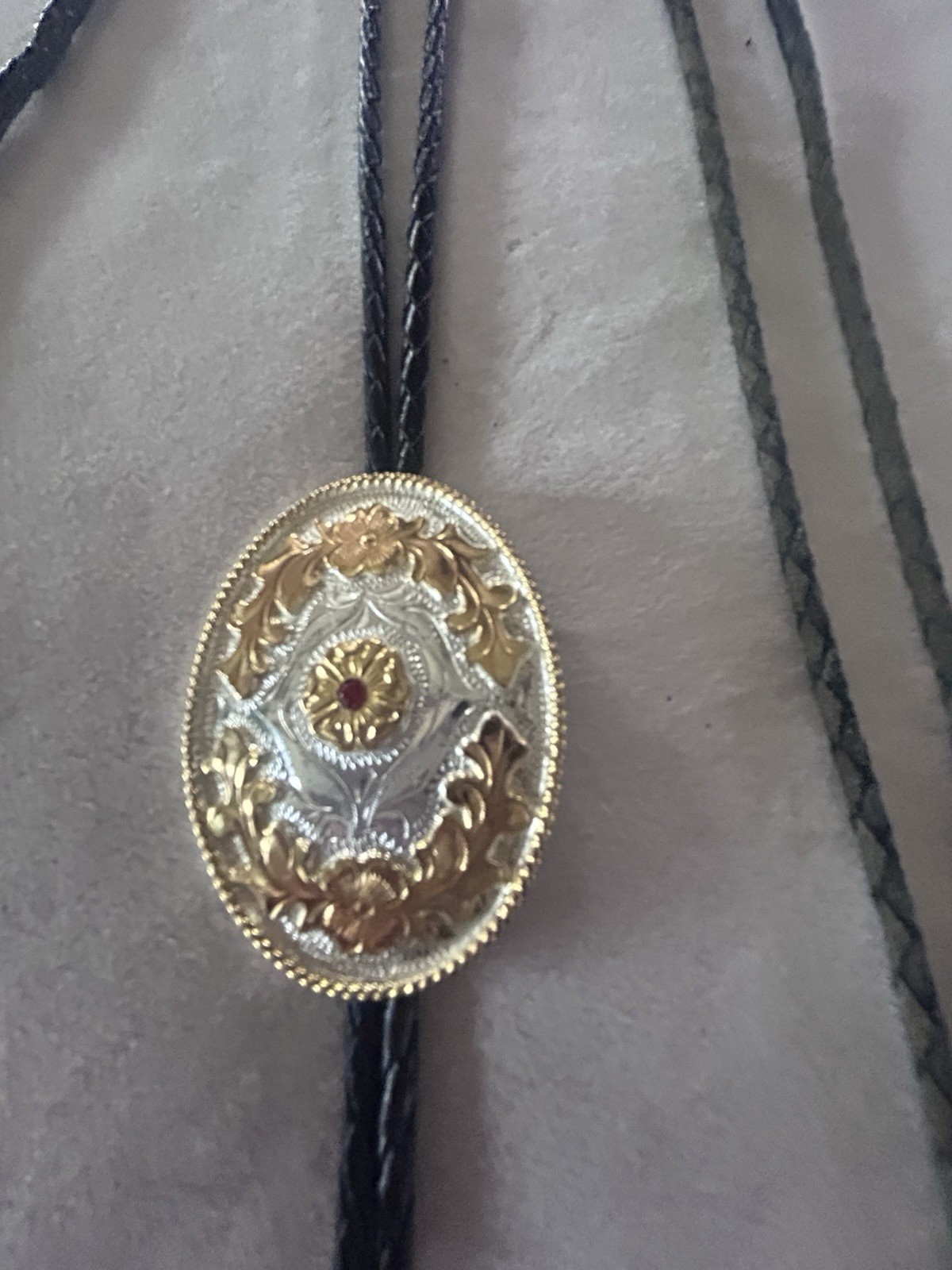 Special Price:Bolo Tie – Gifts for Him Cabochon Indian Leather Cowboy Necktie