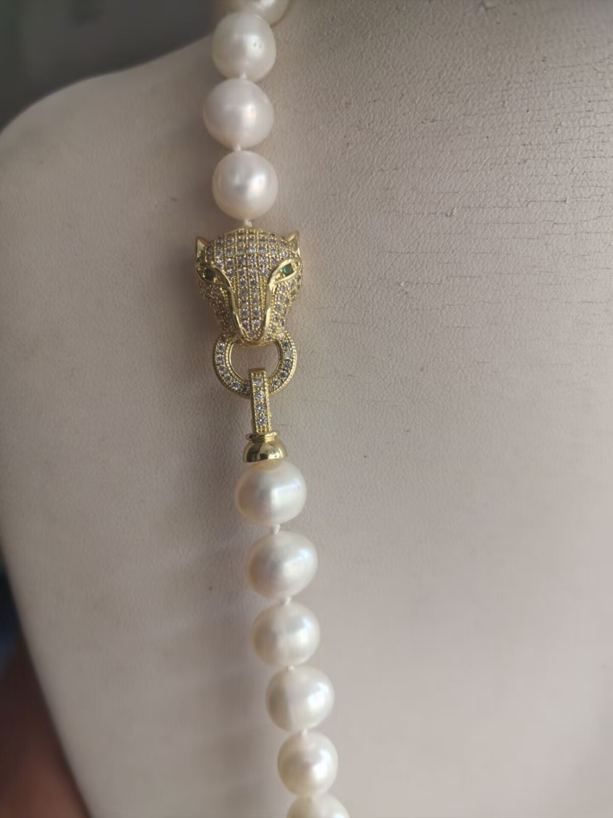 16-35 inch white freshwater Akoya pearl 9-10mm white pearl necklace 925s