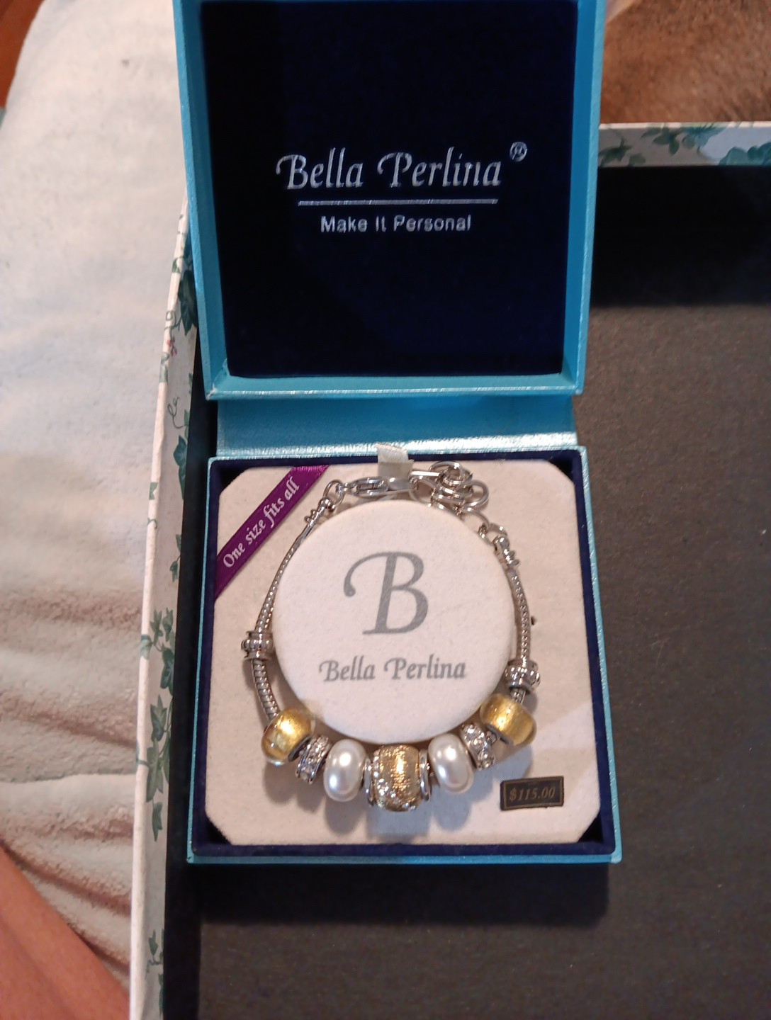 Bella Perlina Bracelet With Charms