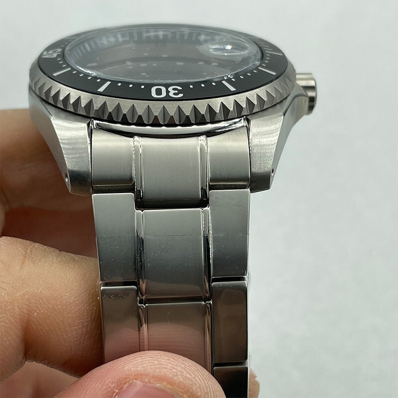 NH35 case 43.5MM Titanium case fit NH35/NH36 movement Titanium watch cases
