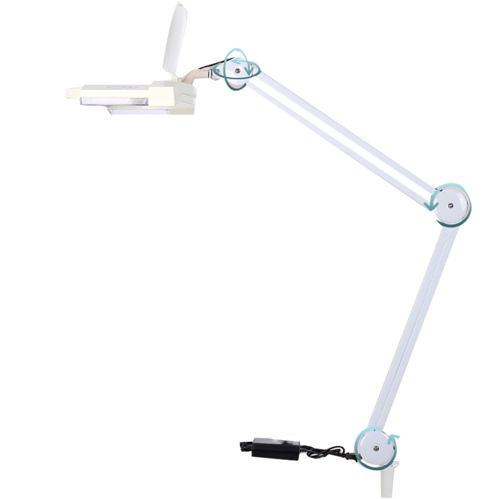 Top-grade 10x LED Table Clamp Magnifier Lamp Clip-on Type Magnifier Lamp 140151