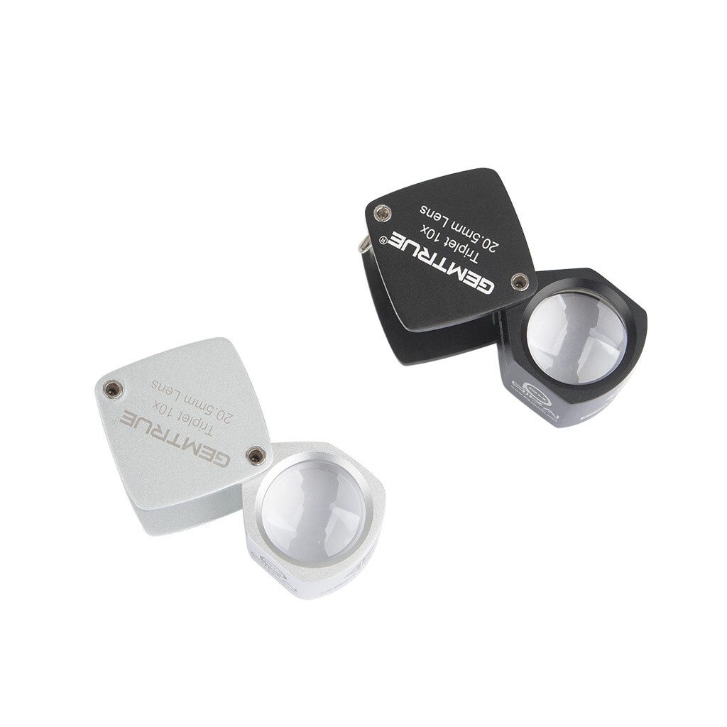 GemTrue Professional 20.5mm 10x Triplet Diamond Loupe Jewelers’ Magnifying Tool
