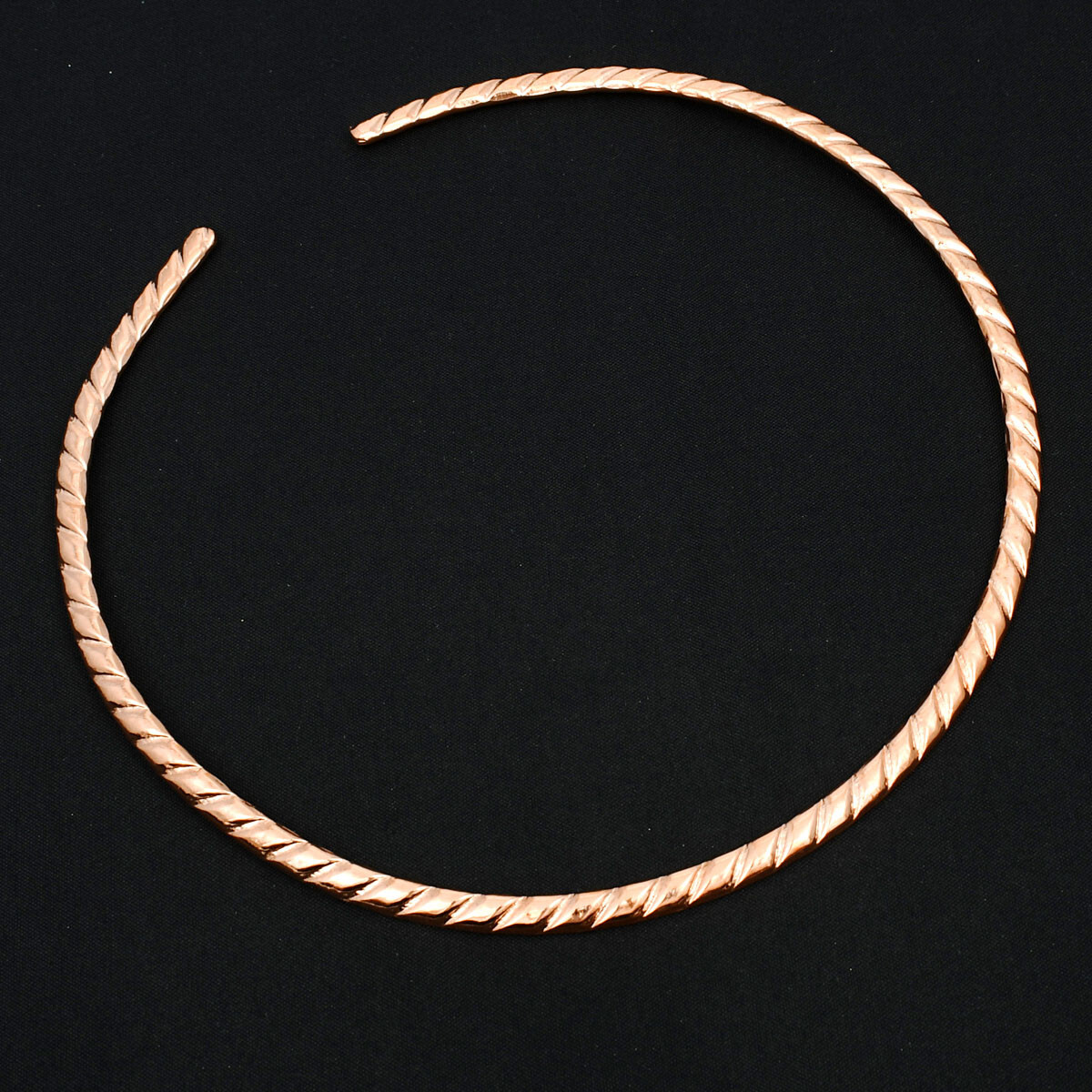 Copper Wire Collar Necklace Neck Wire Copper Wire Adjustable Necklace Jewelry