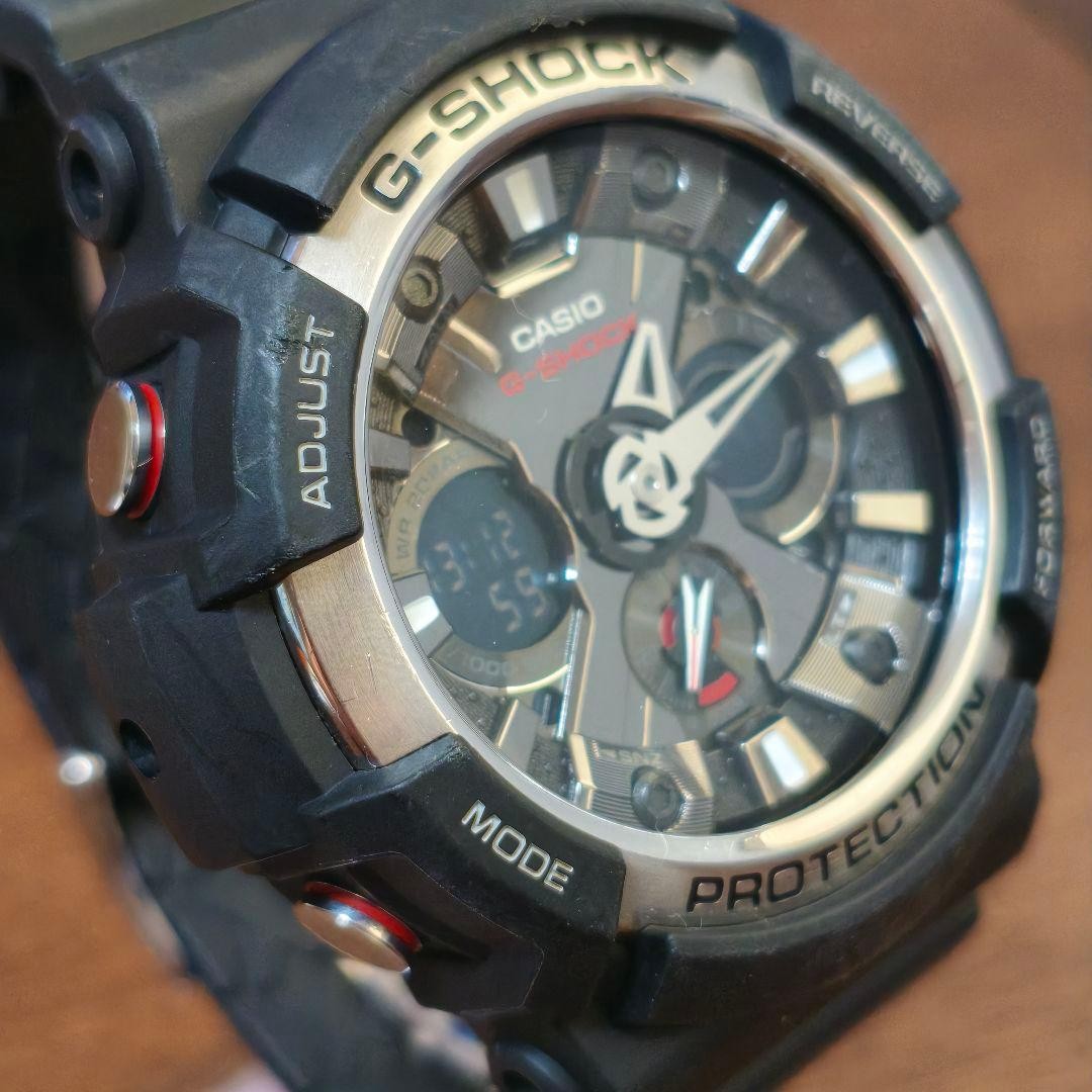 Casio G-SHOCK GA-200-1AJF Black Watch Battery Replaced