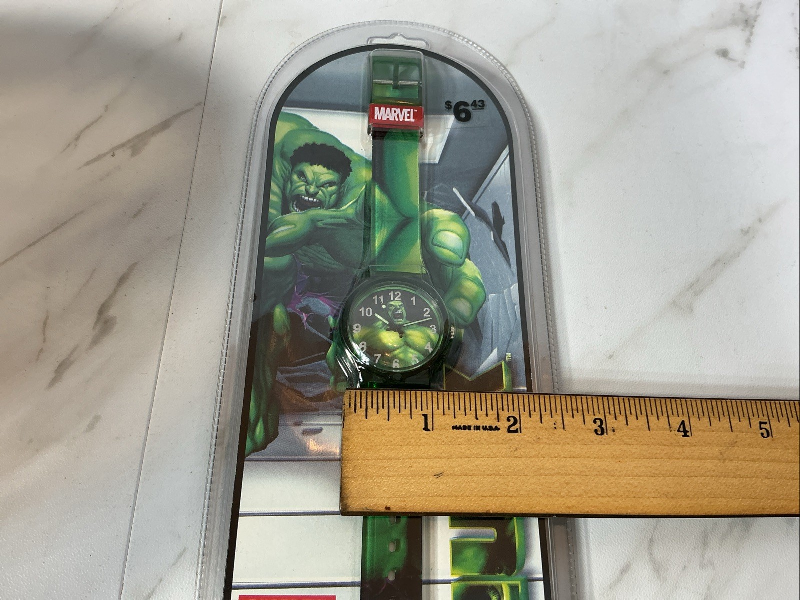 Marvel HULK 2003 Movie Wristwatch ~ NEW~ SEALED~ Splash Proof