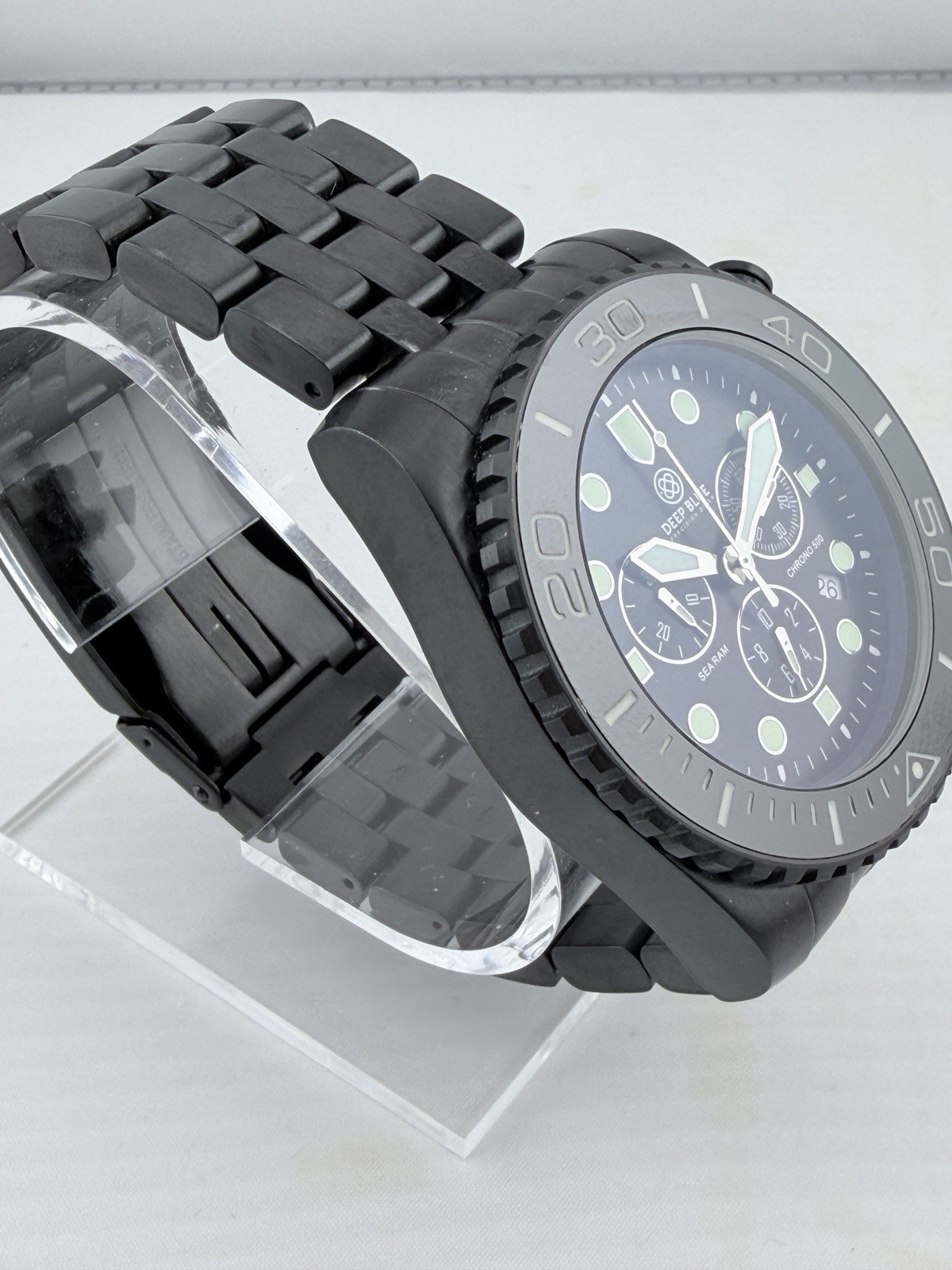 Deep Blue Sea Ram 500 Chronograph Black PVD Quartz LE 0032/5000 Sapphire 45mm