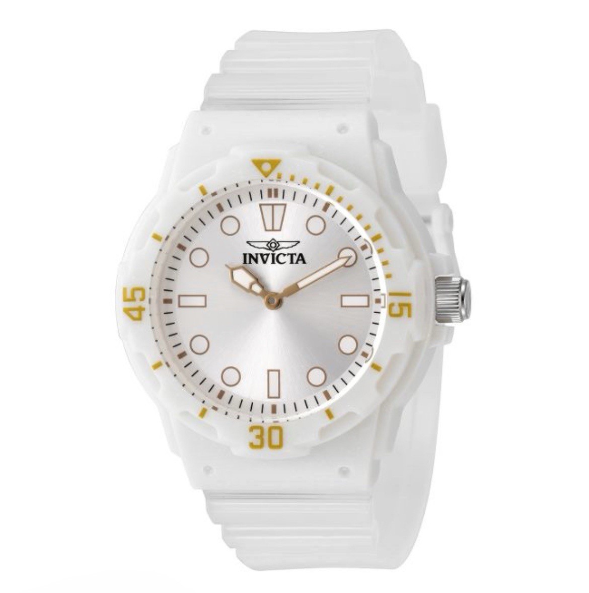 Invicta Celestial Women’s Watch – 35mm, Transparent, White (49204) BRAND NEW