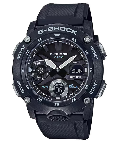 Casio G-Shock GA-2000S-1A Ana-Digital Watch 48mm Carbon Core GA-2000 SERIES