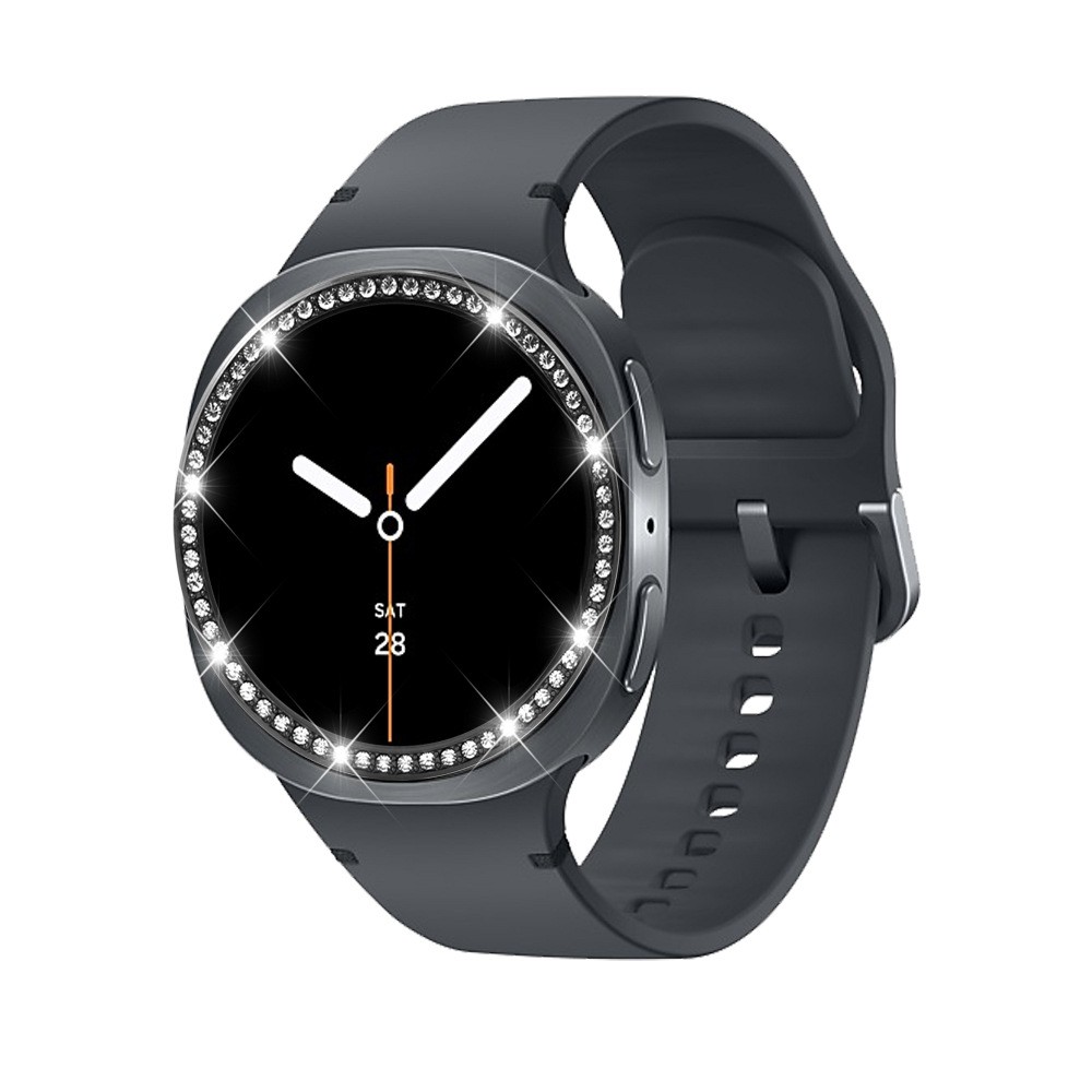 Metal Case Diamond Bezel Frame Cover For Samsung Galaxy Watch 8 7 6 5 4 40/44MM