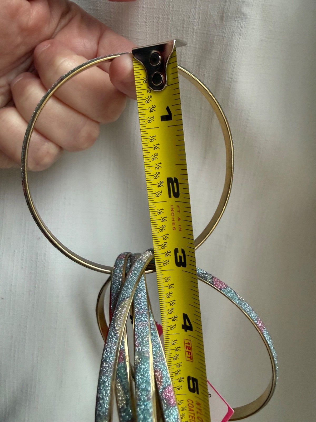 Betsey Johnson blue and gold sparkly glittery bangles NWT – MAKE AN OFFER