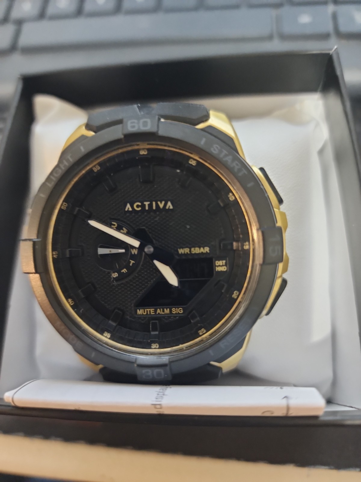 ACW2583-003 Activa Spry X Digital Essentials Men’s 53mm Watch