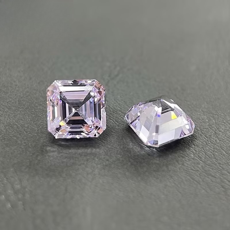 Certificate 0.5-5ct Multiple Shapes Purple Lab Grown Bulk Gemstone For Setting