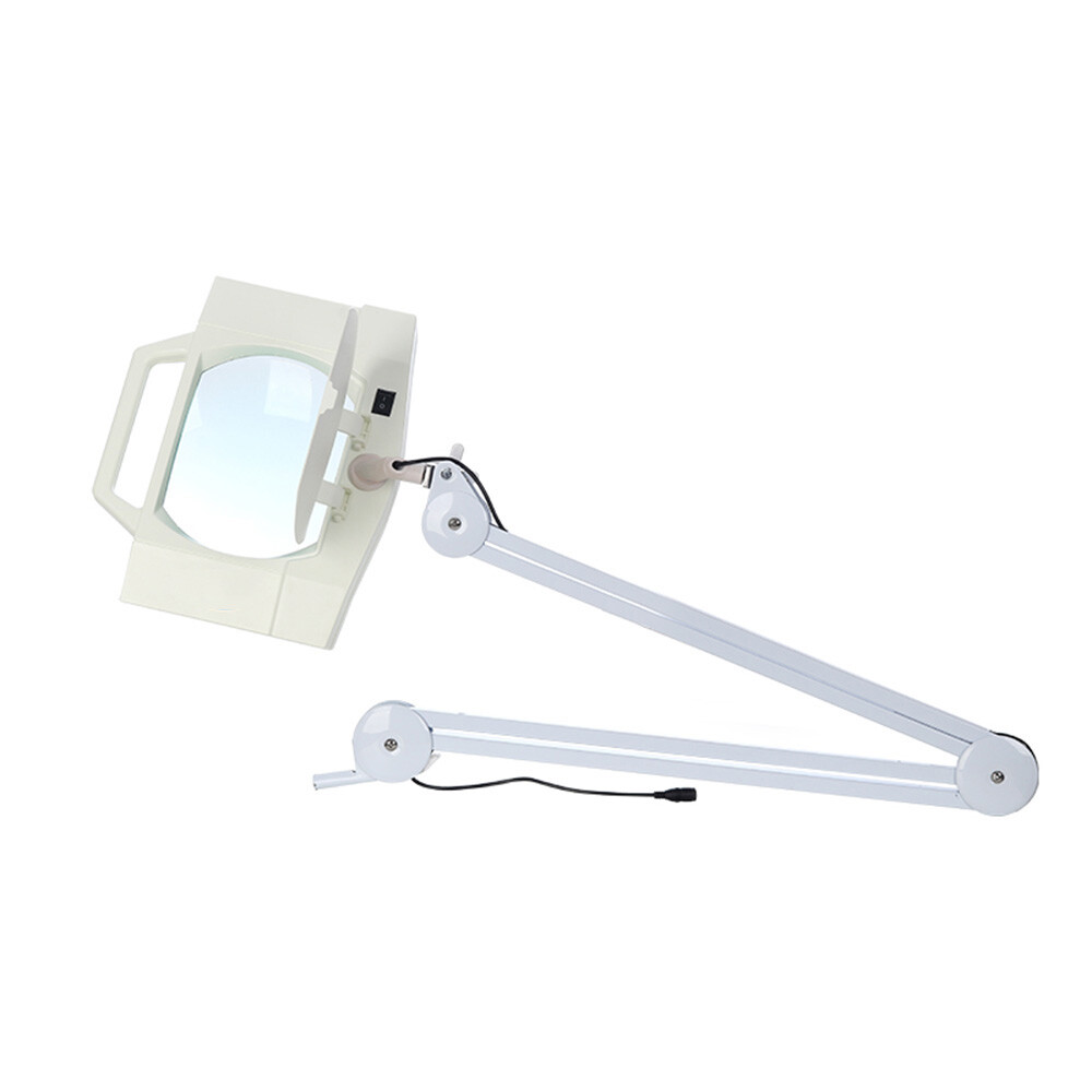 Top-grade 10x LED Table Clamp Magnifier Lamp Clip-on Type Magnifier Lamp 140151