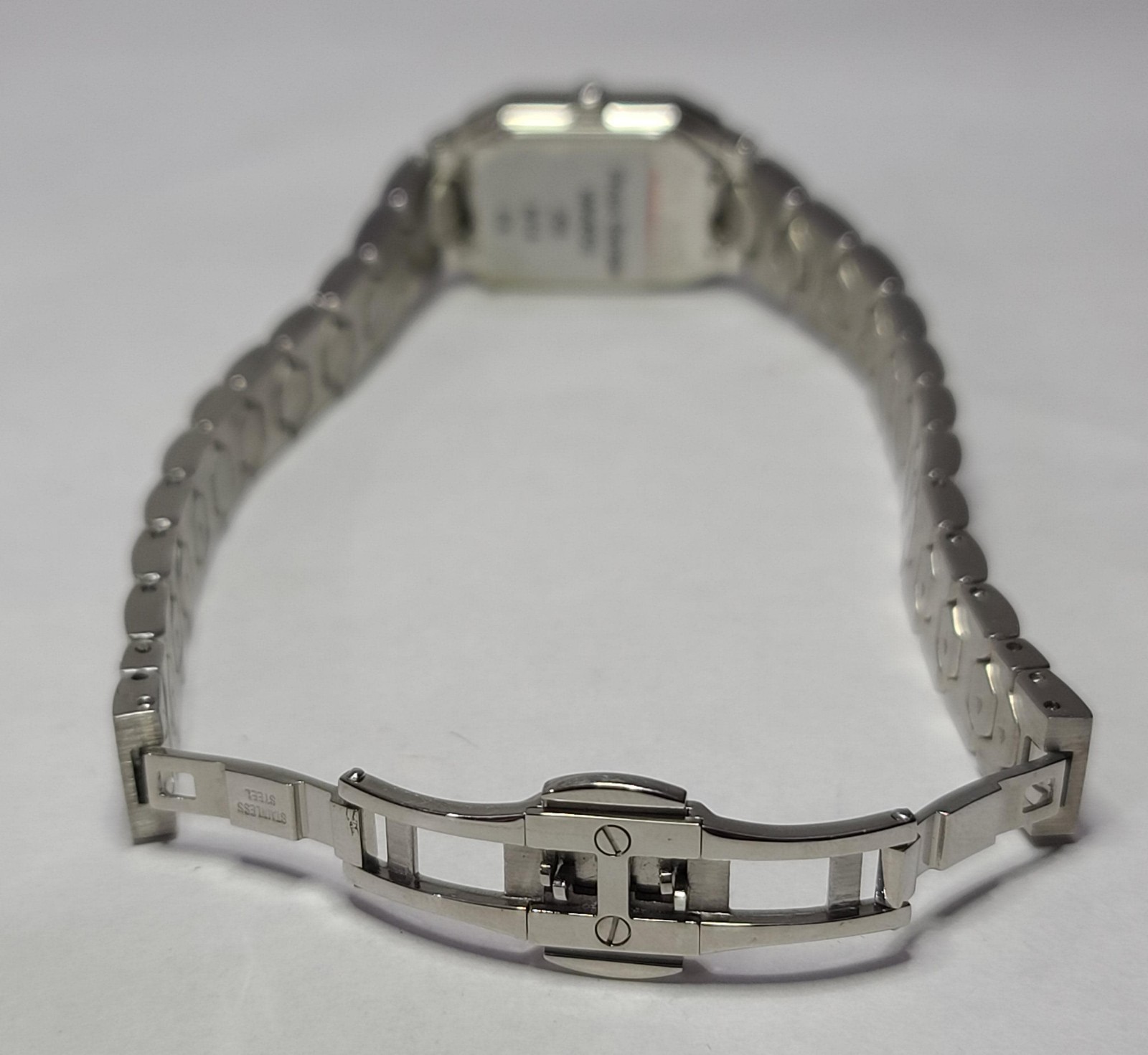 WN4050 WITTNAUER BLACK DIAL STIANLESS STEEL WOMEN’S WATCH MW5-138