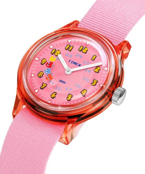 Wrist Watch TIMEX PAC MAN Camper TX-TW2V93900 unisex Red PAC-MAN PACMAN Goods