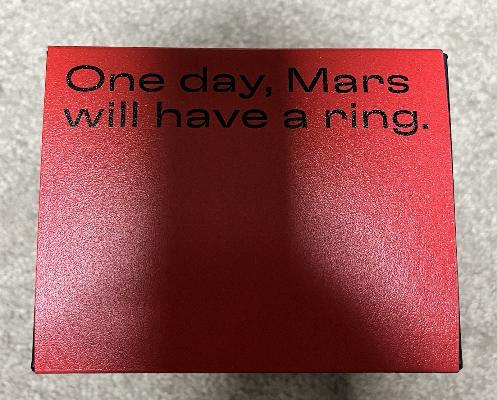 Omega x Swatch Mission to MARS Moonswatch – SO33R100 – Full Set Box/w Papers