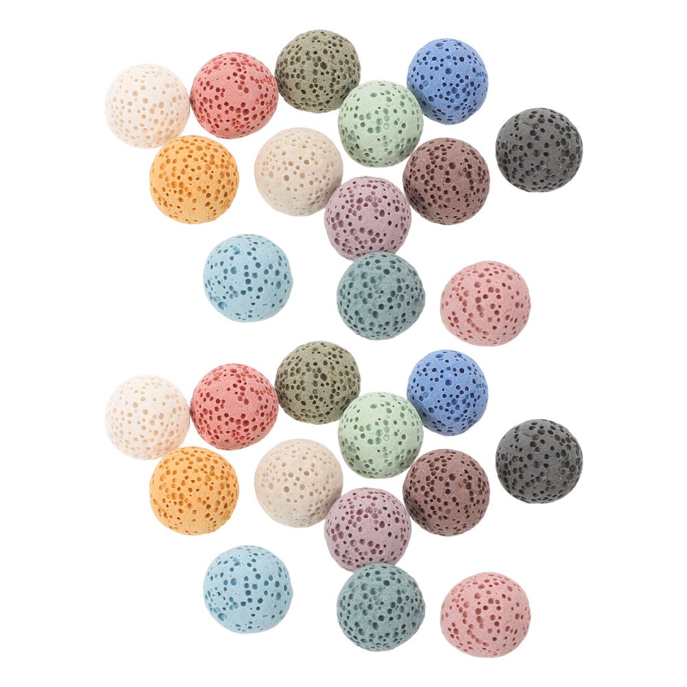 26 Pcs Volcanic Stone Aromatherapy Beads Fragrance Essential Oil