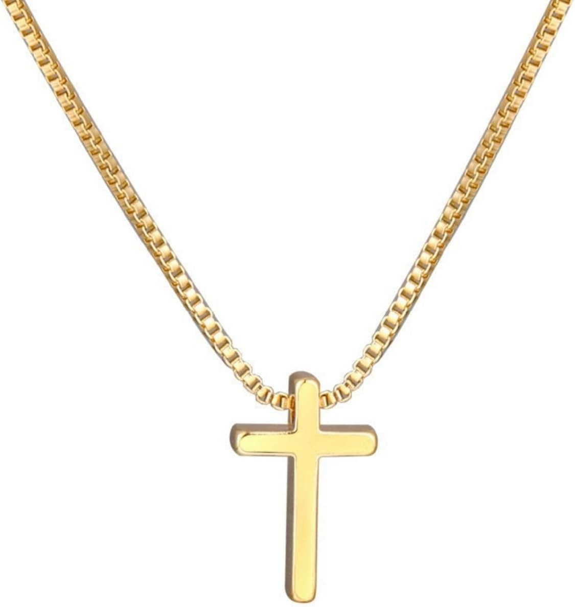 Gold Necklace for Women, Dainty 14K Gold Plated Pendant Layered Necklaces for Wo
