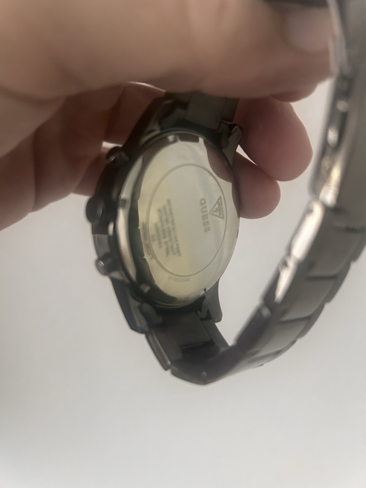 Guess Men’s Analog Dress watch Stainless Steel Case