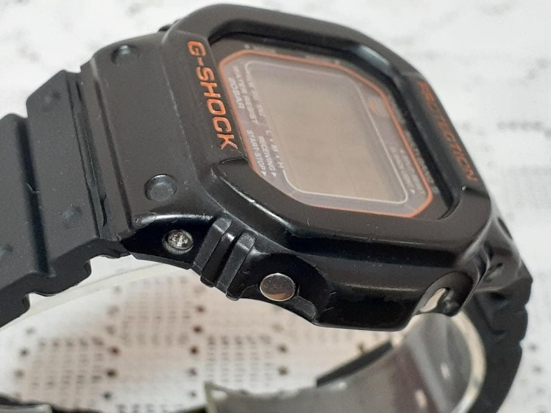 CASIO G-SHOCK GW-M5600R Rescue Orange Tough Solar Radio-Controlled Watch Custom