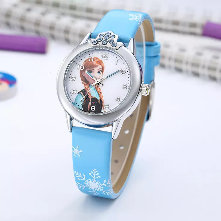FROZEN KIDS ELSA AND ANNA CHILDREN PARTY GIFT WRIST WATCHES – 3 COLOURS