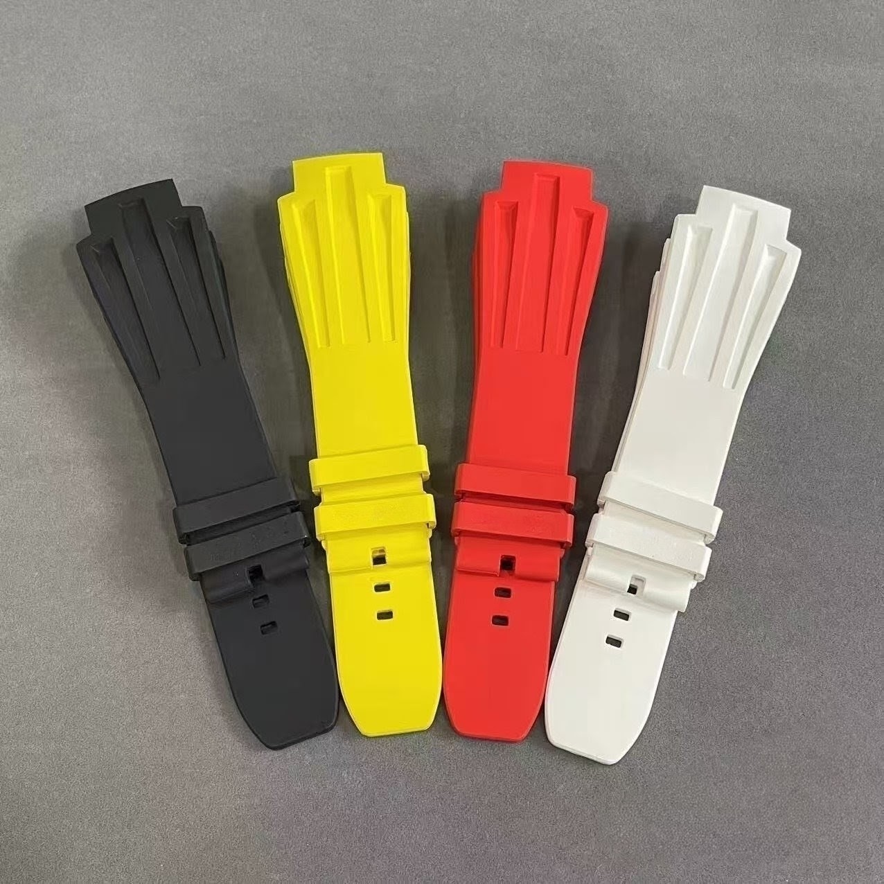 Replacement FKM Rubber Strap Watch Band Fits Richard Mille RM 028 M Size L Size