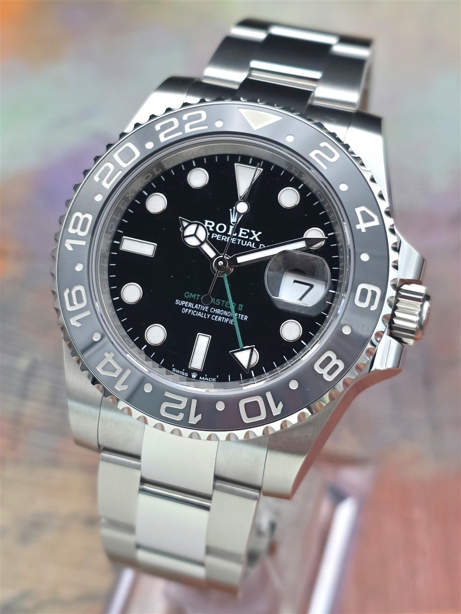 NEW July 7, 2026 Rolex GMT-Master II 126710GRNR Bruce Wayne Oyster Bracelet