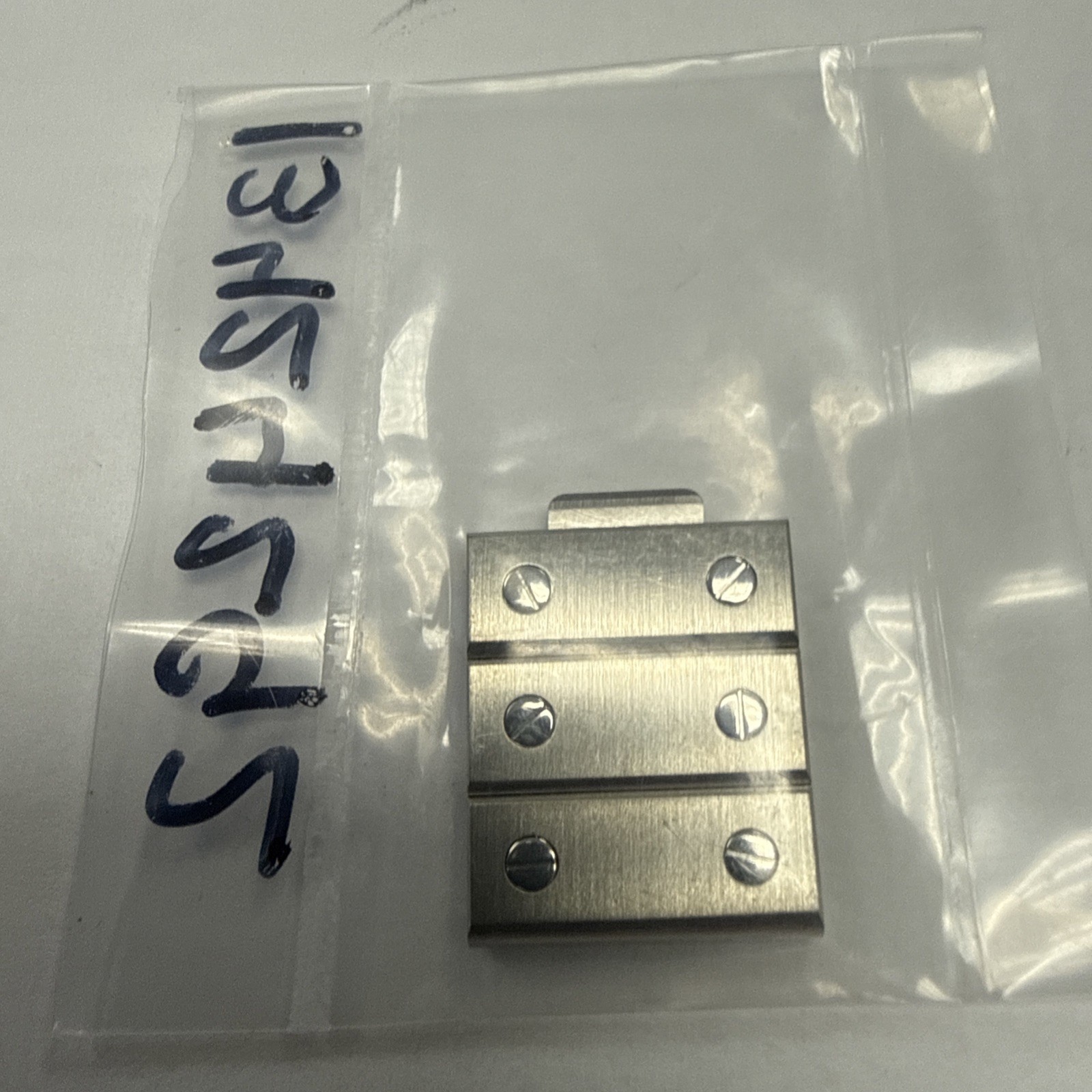 Cartier 16mm Santos Galbee New Original Stainless Steel Link No Screw SW20018D6