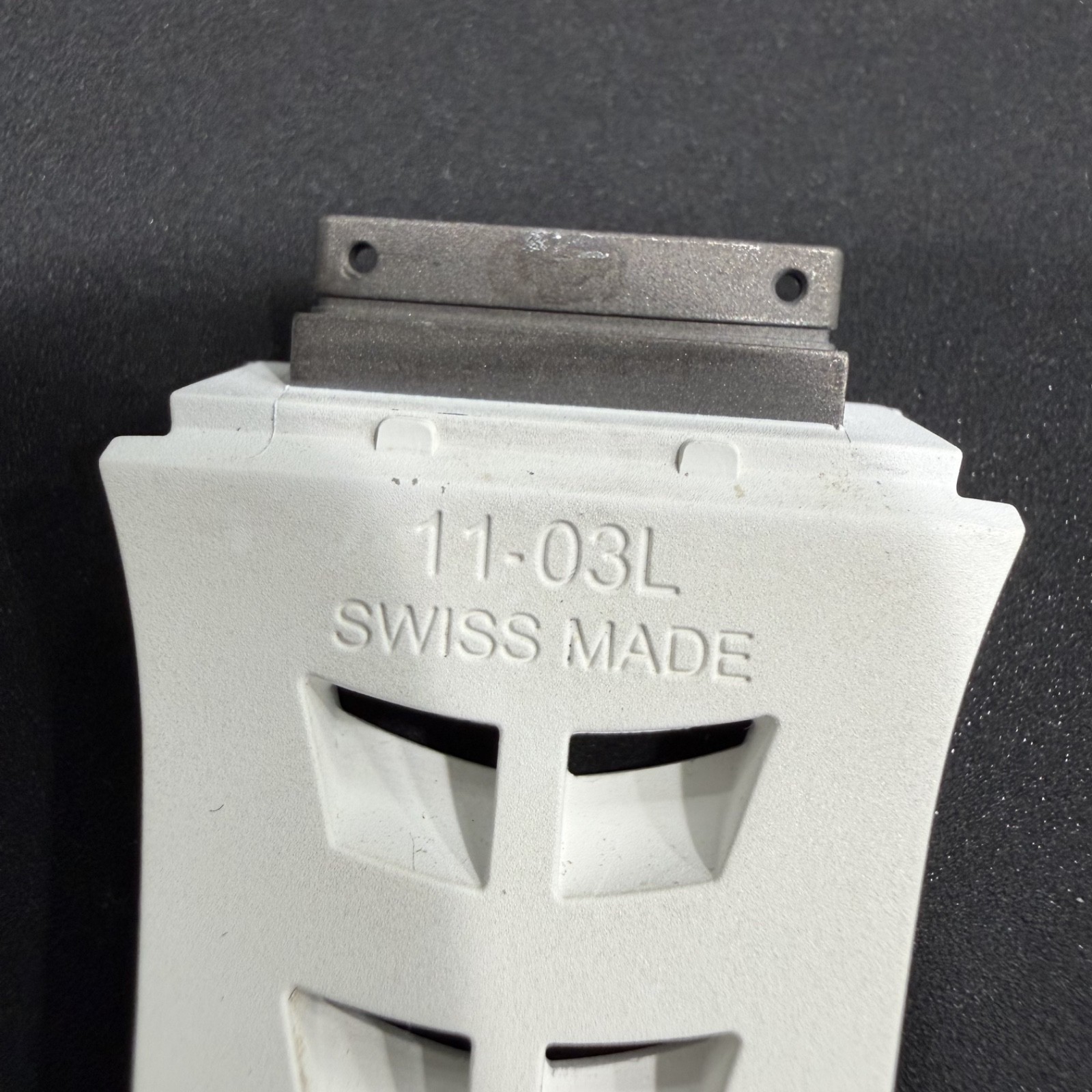 RM11-03 RICHARD MILLE WHITE RUBBER STRAP – 100% AUTHENTIC ORIGINAL & UNWORN