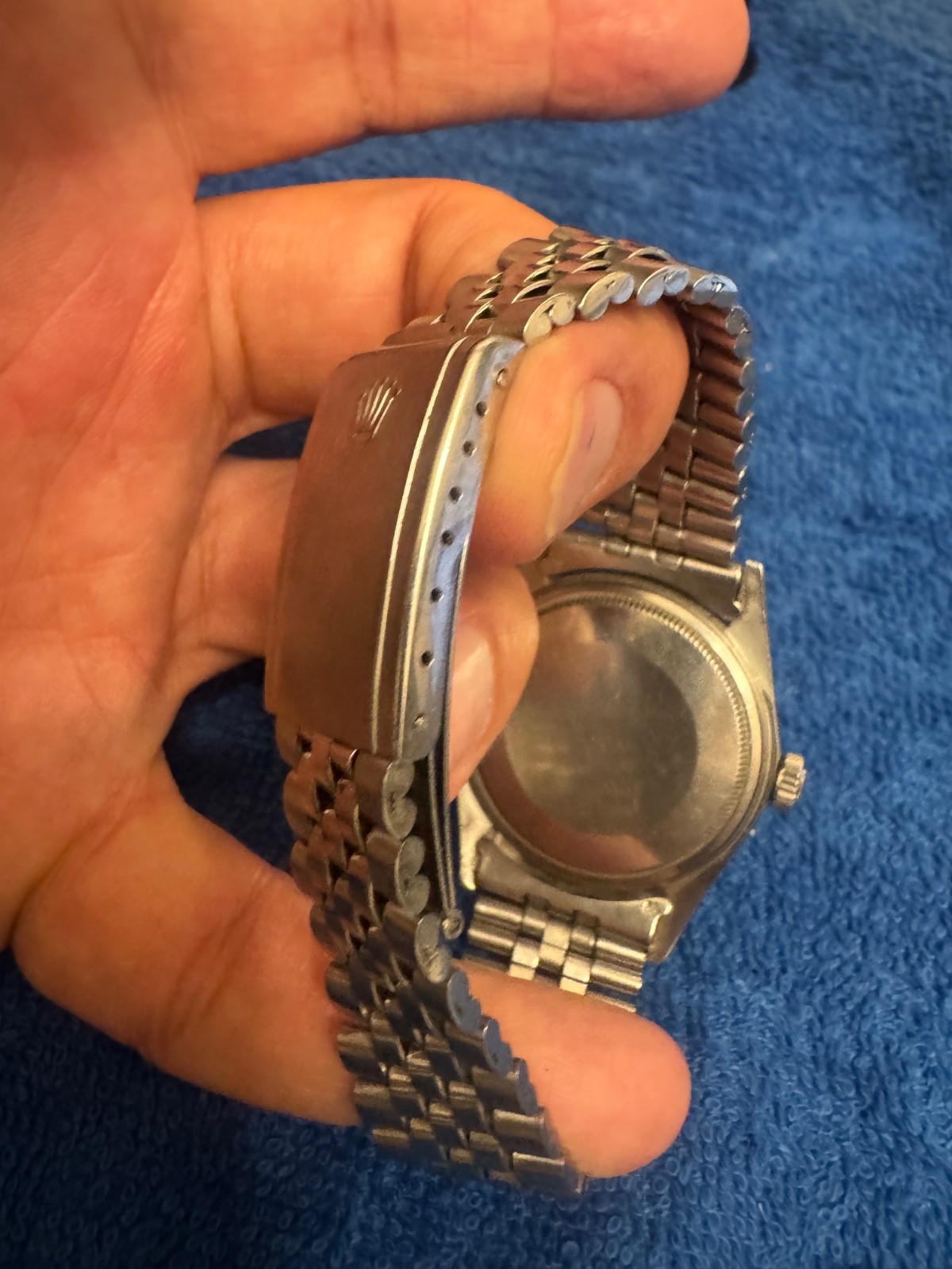 Rolex Datejust 1601 Vintage Jubilee Automatic Steel 36mm Silver Dial