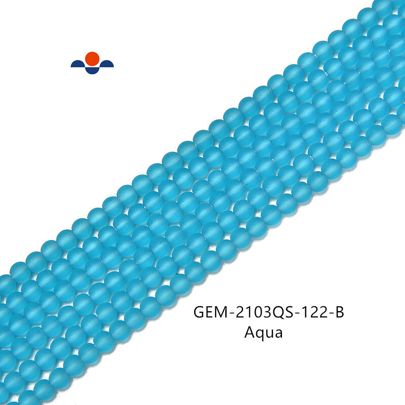 K9 Crystal Matte Round Assorted Colors Beads Size 3mm 15.5” Strand
