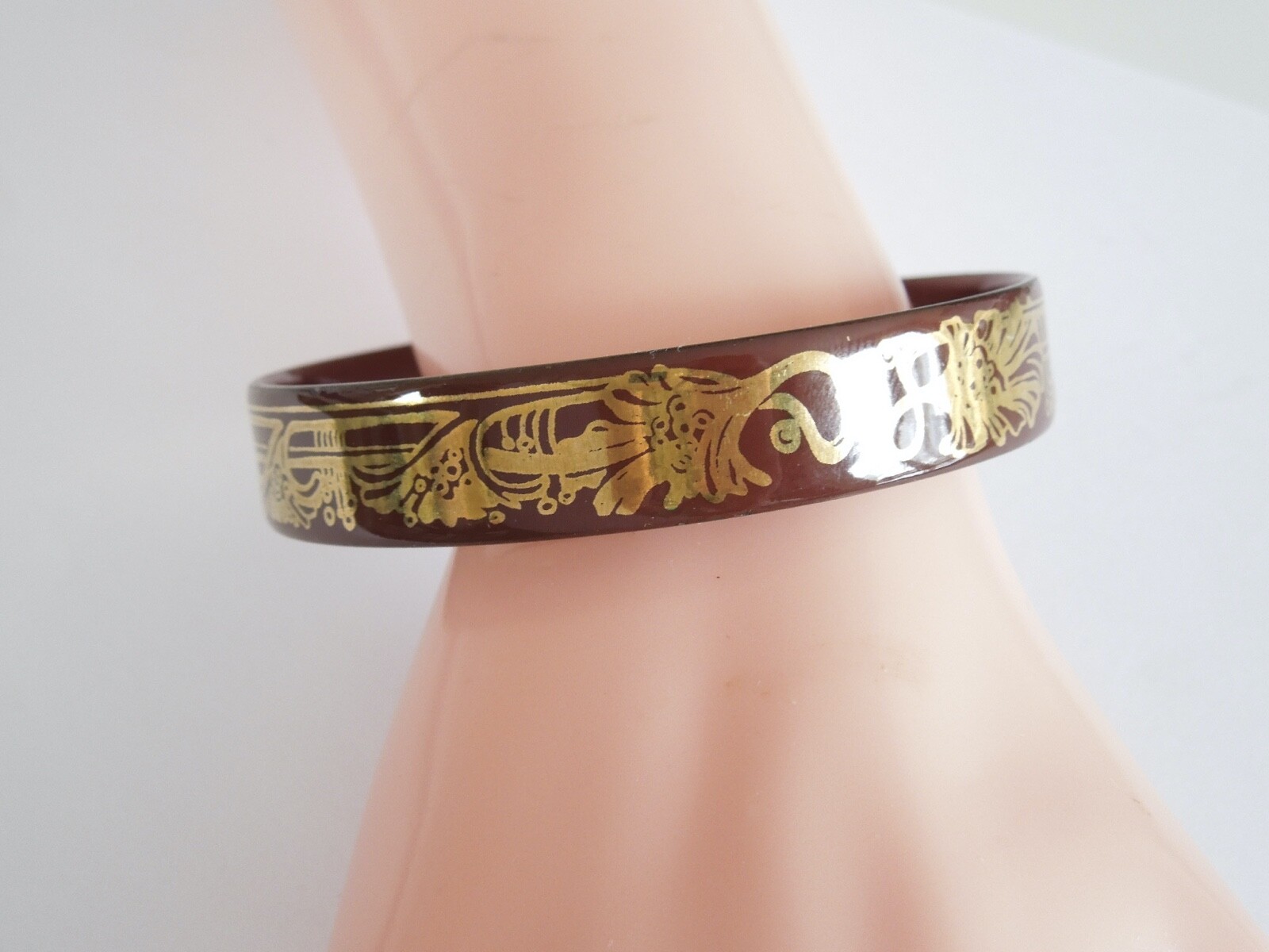 Marlene Vintage Enamel Bangle 31.6 G/Ø 6.6 Cm/Width 1.3 Cm