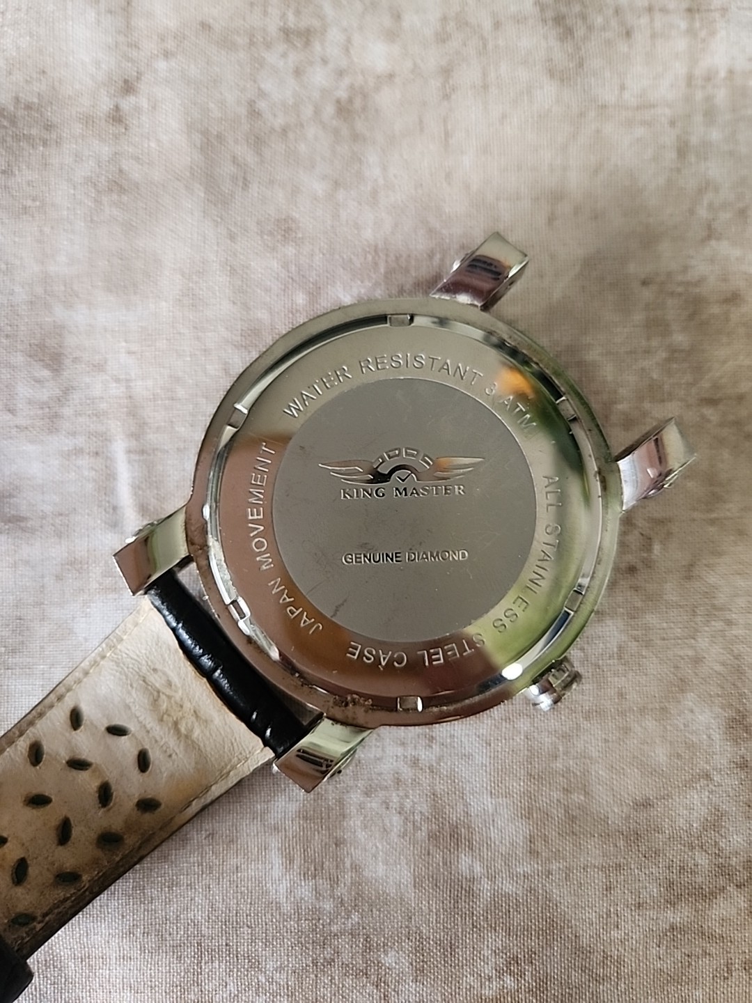 King Master Genuine Diamond Watch