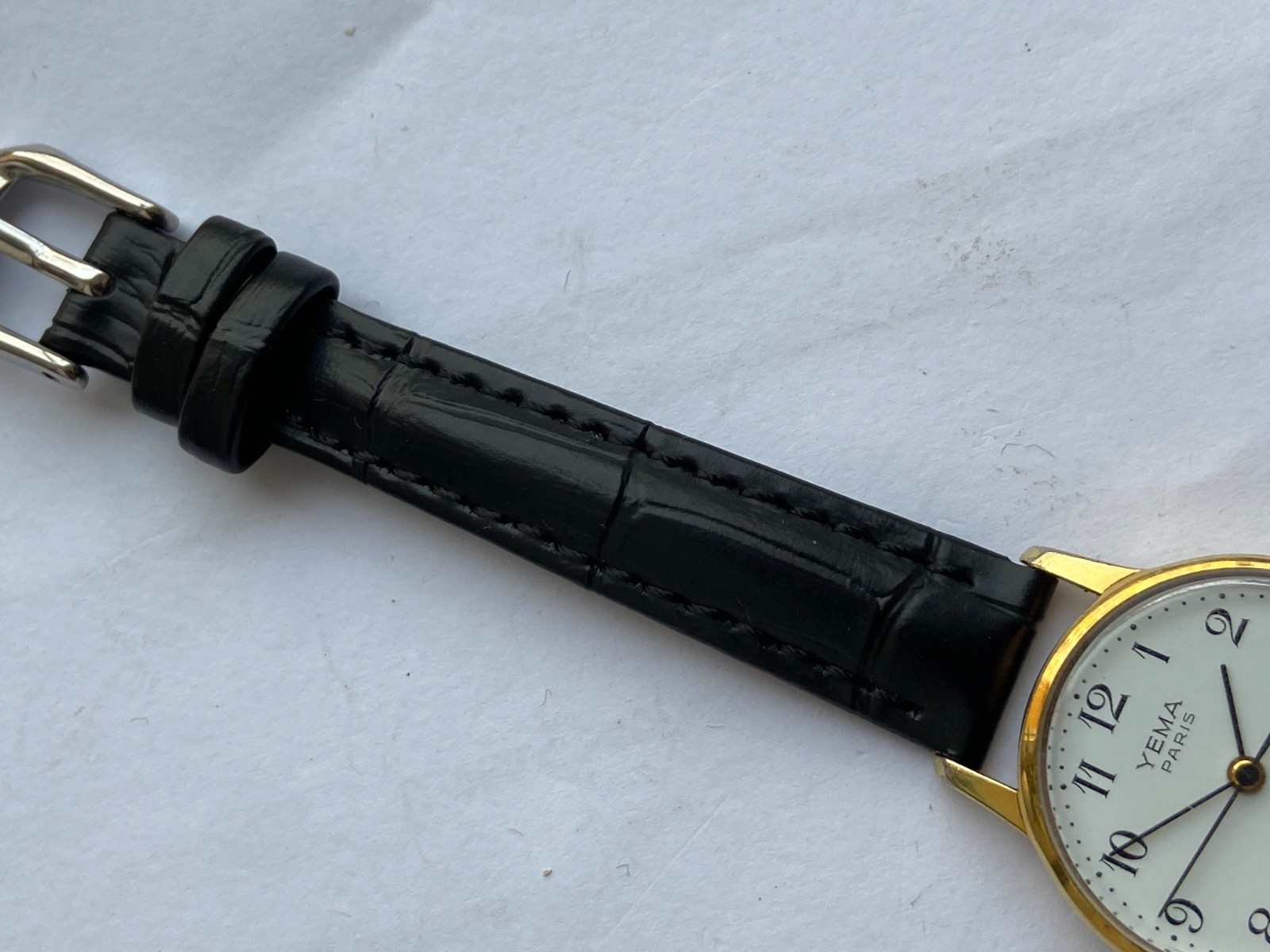 RARE WOMEN WRIST Watch QUARTZ YEMA PARIS FRANCE X15033