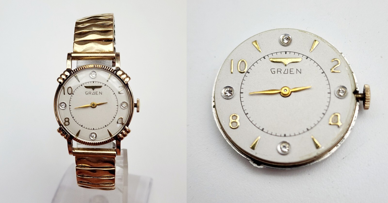 RARE,UNIQUE Men’s Vintage 1924 SWISS Watch GRUEN “Guild” Cal.153. Manual Wind