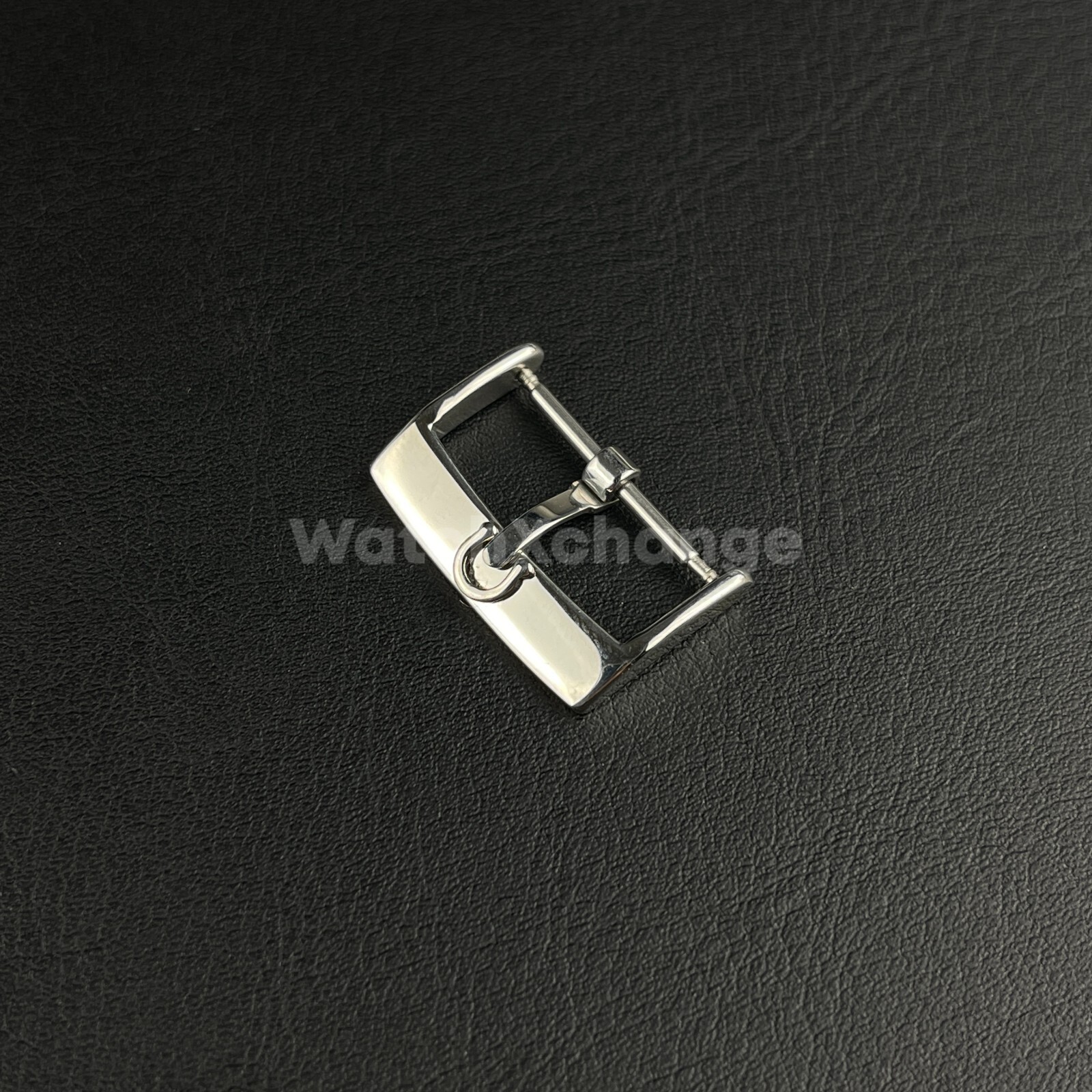 Silver Tongue Classic Buckle For Omega Leather Watch Strap Band Clasp 16 18 20mm