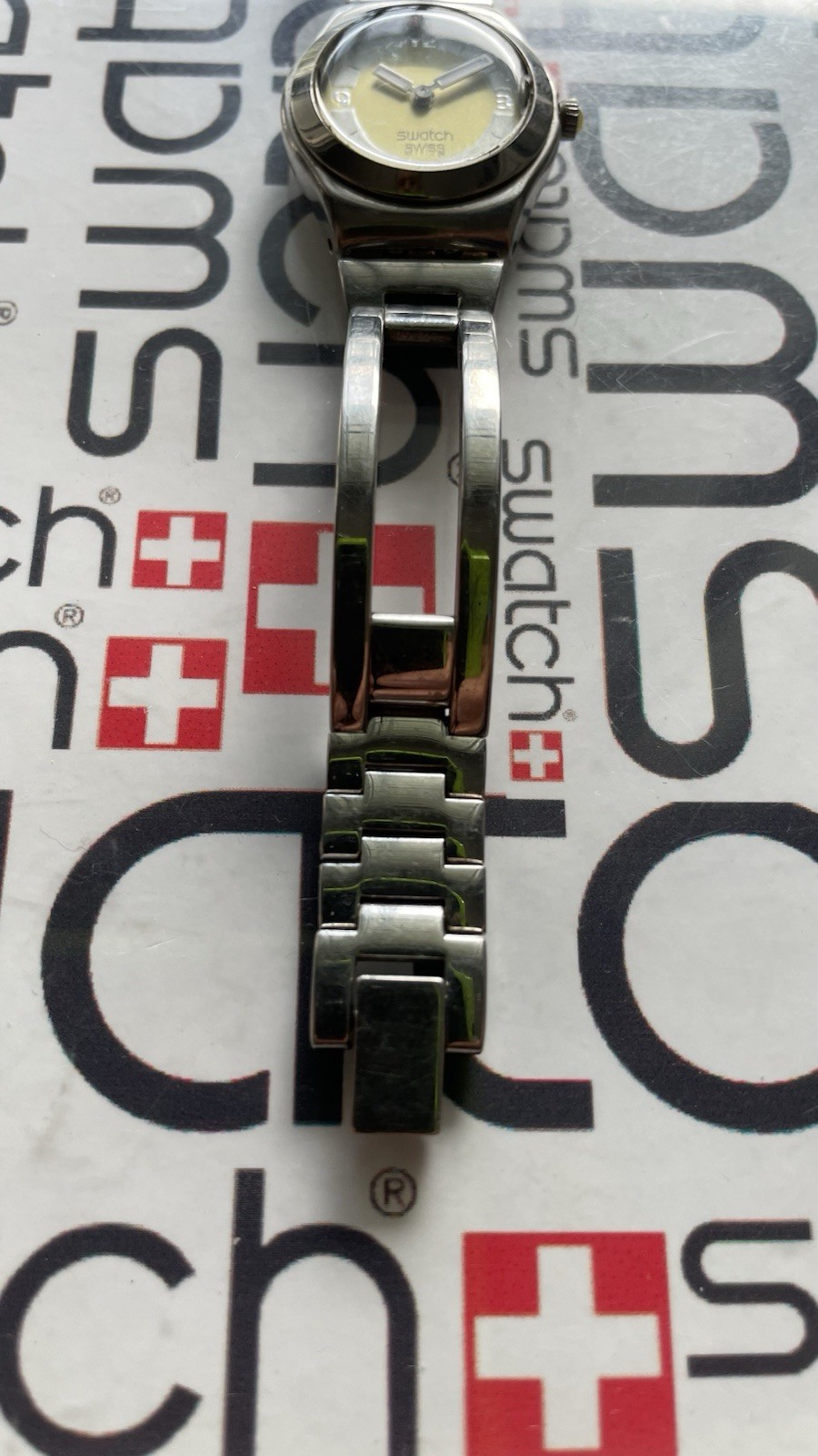 Swatch Crystalline YSS140G Irony Ladies 25mm Stainless Steel