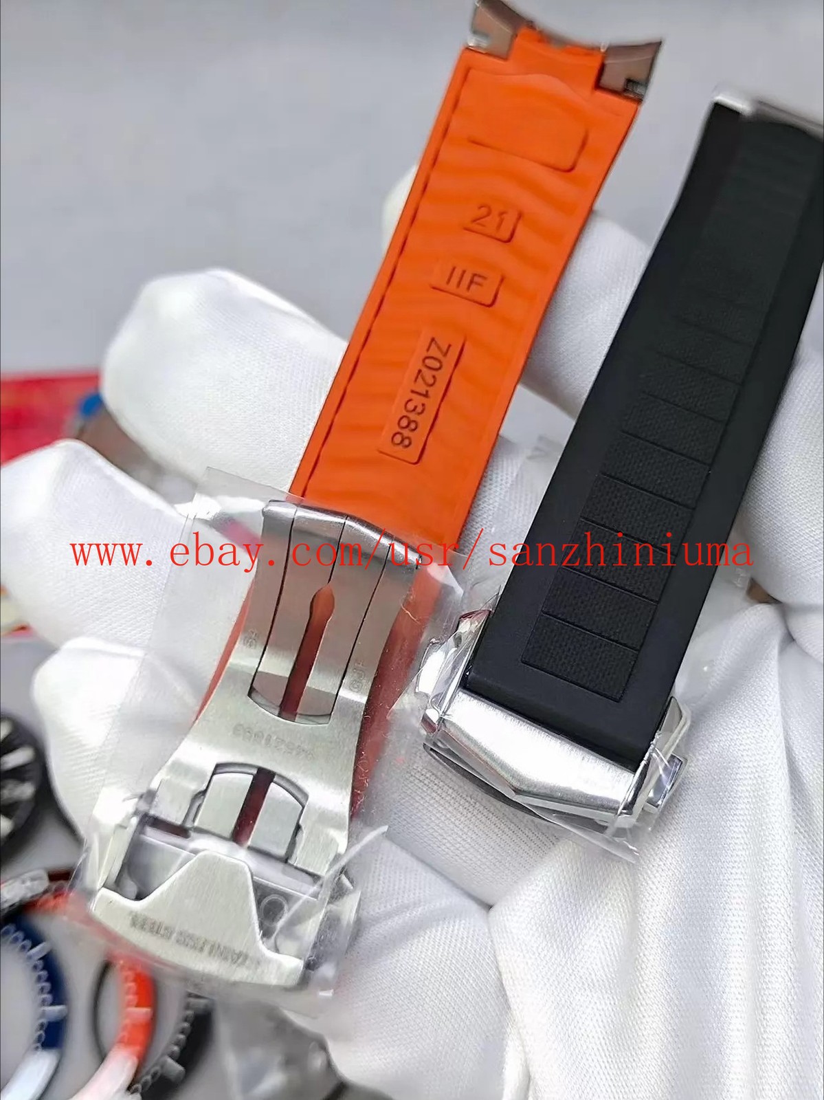 42mm Watch Case + Dial + Hands + Strap Seamaster 600m Kit Suitable for 2824
