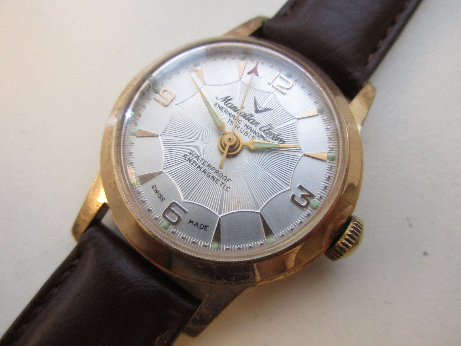 Manhattan Electra Swiss vintage 1960’s watch – manual wind – running
