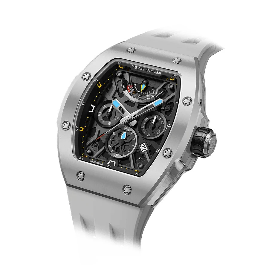 Tsar Bomba Atomic-Full Ceramic Edition Black Men’s Watch – TB8222C-04