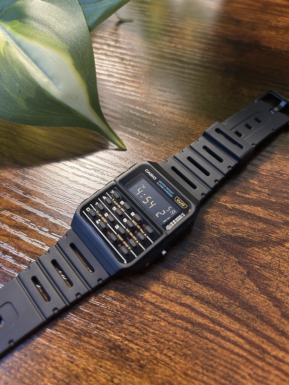 Custom Casio Calculator Watch CA53W | Negative Display Mod