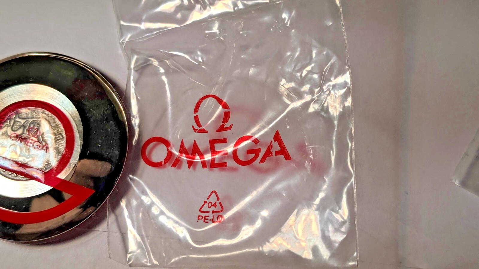 Genuine NEW Omega Speedmaster Caseback 34.6mm diameter Acier 175 0083, 375 0083