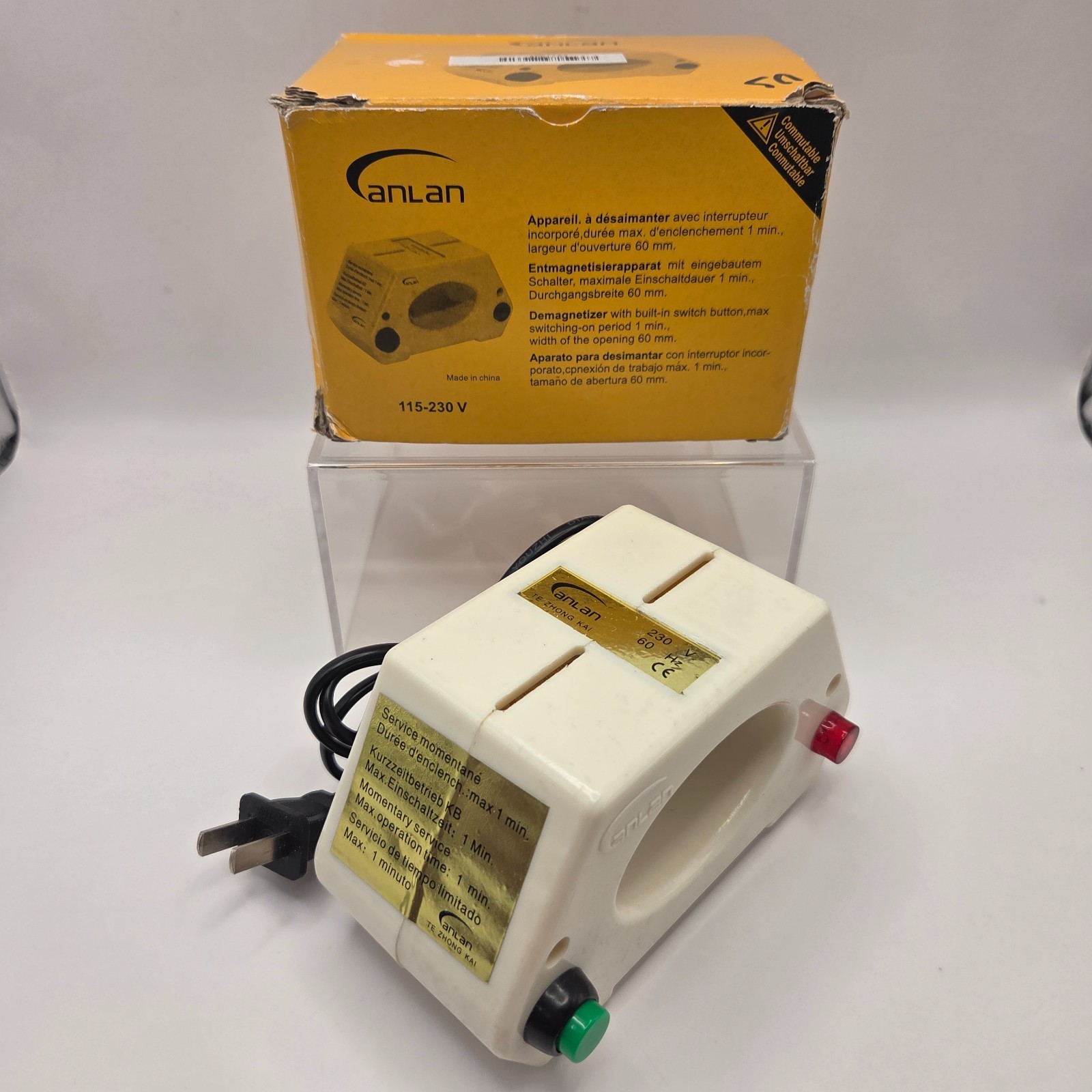 Professional Watch Demagnetizer Magnetizer Degaussing Tool Electrical Demagne