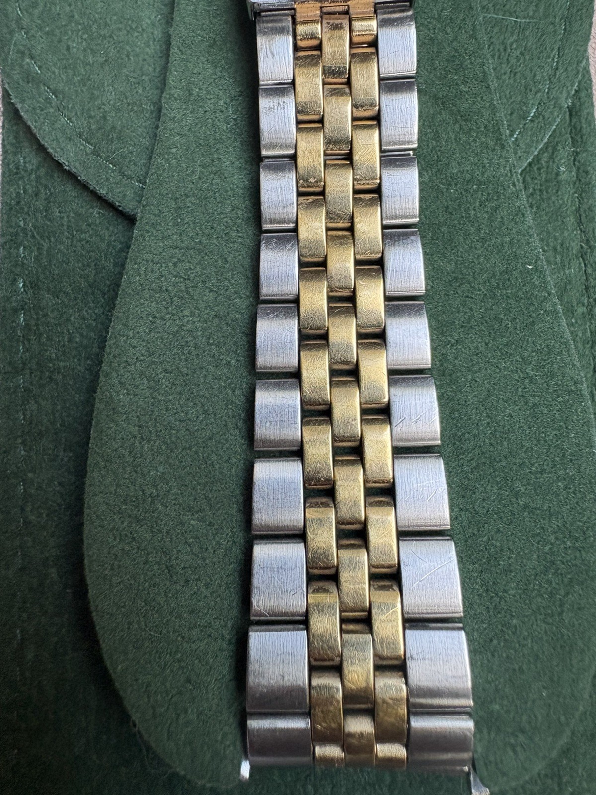 TUDOR Oyster Prince Date Day 94613 – Two Tone 18K Gold | Champagne Dial w/Pouch