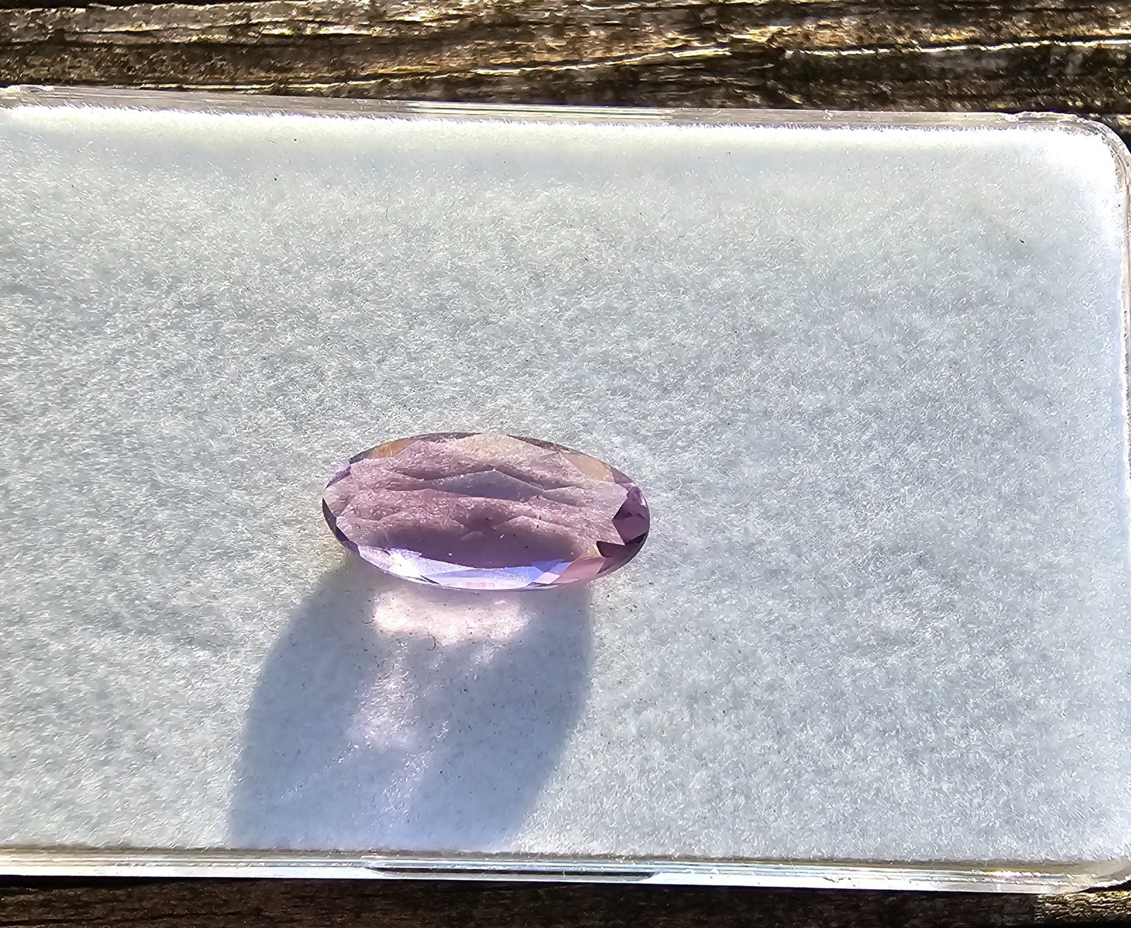 Amethyst 13.7mm x 6.8mm Oval Loose Stone
