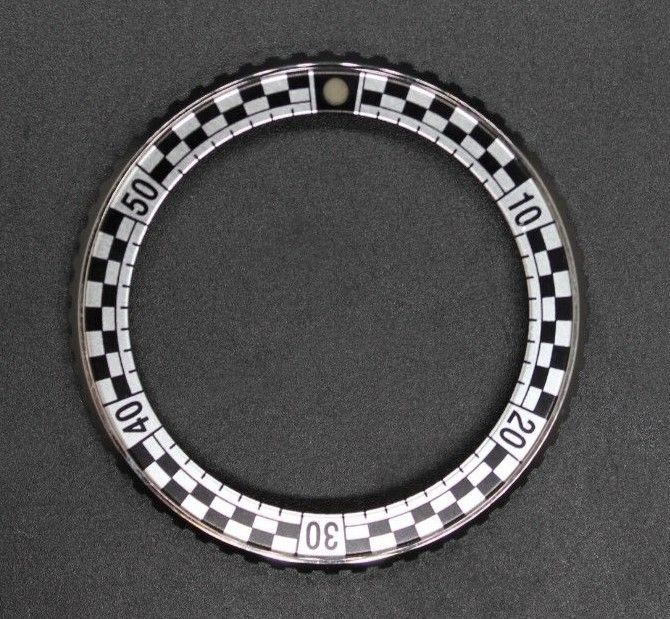 Black Bezel insert Seiko Rally 6119-7170 6119-7173 Diver Sport diver 5