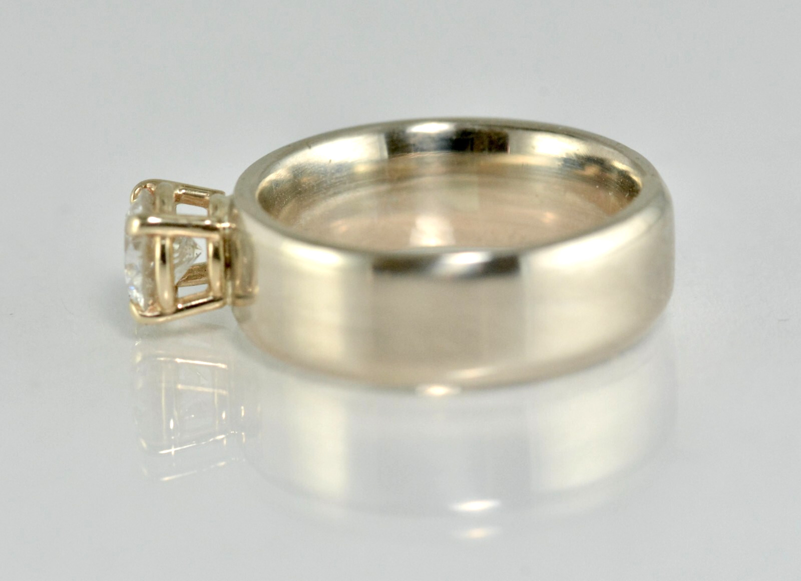 .61ct Round Diamond Solitaire Engagement Band Ring 14k Multi Color Gold Lot 9