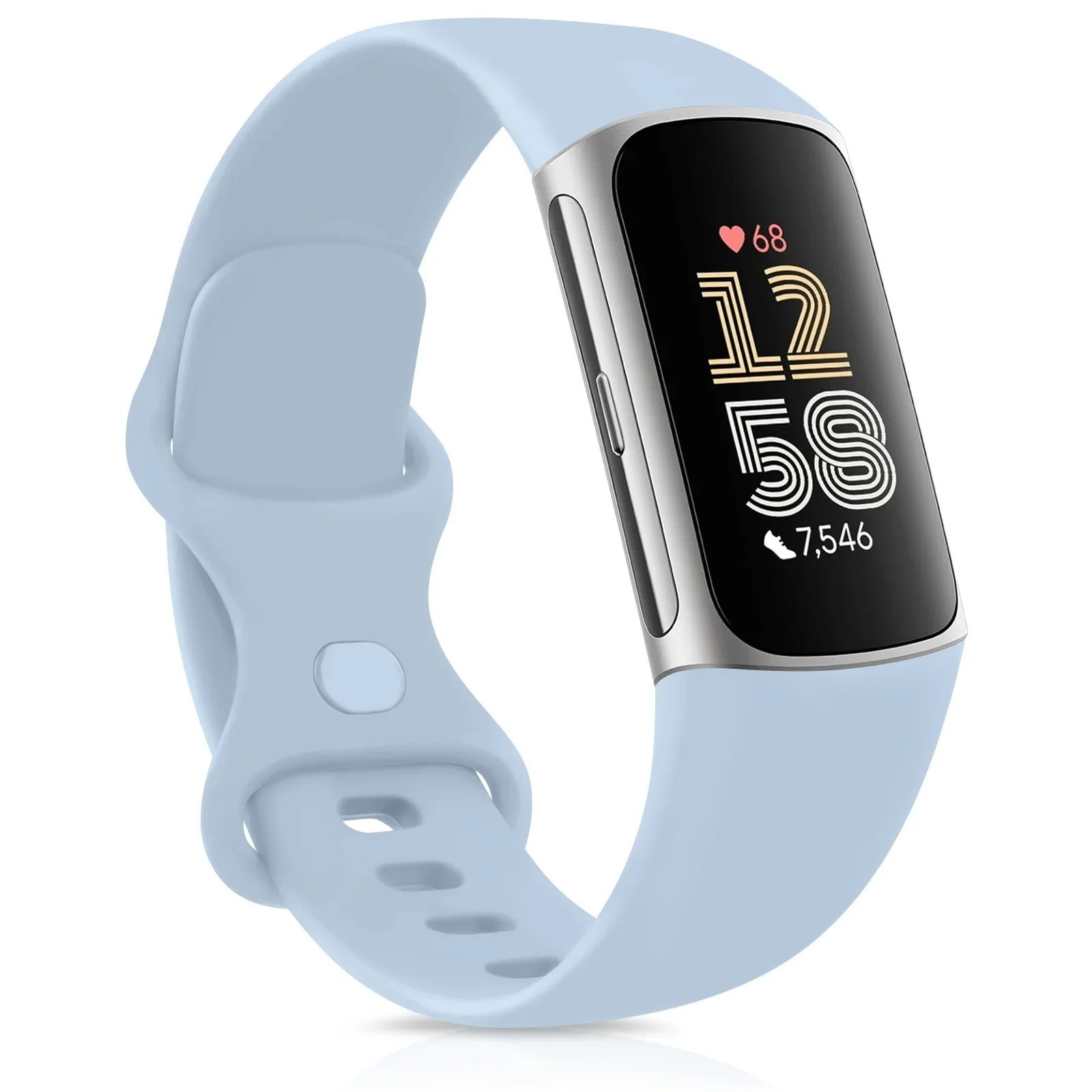 Smartwatch Band for Fitbit Charge 5 6 Strap Adjustable Watchband for Fitbit